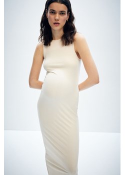 H & M - MAMA Sukienka w prążki - Beżowy ze sklepu H&M w kategorii Sukienki - zdjęcie 172025251