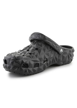 Klapki Crocs Classic Geometric Clog W 209563-001 czarne ze sklepu ButyModne.pl w kategorii Klapki męskie - zdjęcie 172025463