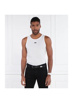 Karl Lagerfeld Tank top CREWNECK | Slim Fit | stretch ze sklepu Gomez Fashion Store w kategorii T-shirty męskie - zdjęcie 172026844