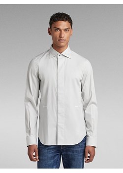 G-Star Koszula - Super Slim fit - w kolorze jasnoszarym ze sklepu Limango Polska w kategorii Koszule męskie - zdjęcie 172027273