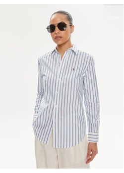 Polo Ralph Lauren Koszula 211936579002 Niebieski Regular Fit ze sklepu MODIVO w kategorii Koszule damskie - zdjęcie 172027451