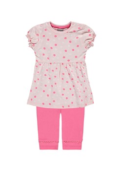 Dziewczęcy komplet sukienka + legginsy różowy ze sklepu 5.10.15 w kategorii Odzież dla niemowląt - zdjęcie 172027743