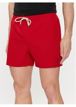 Polo Ralph Lauren Szorty kąpielowe 710910260016 Czerwony Slim Fit ze sklepu MODIVO w kategorii Kąpielówki - zdjęcie 172028931