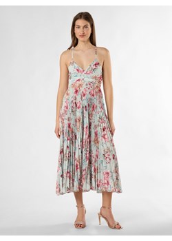 ADLYSH Damska sukienka wieczorowa Kobiety Sztuczne włókno miętowy wzorzysty ze sklepu vangraaf w kategorii Sukienki - zdjęcie 172029961