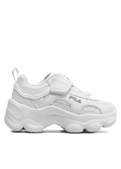 Sneakersy Fila Strada Dreamster Velcro Tdl FFK0150 Biały ze sklepu eobuwie.pl w kategorii Buty sportowe dziecięce - zdjęcie 172030024