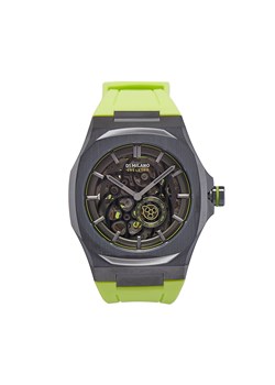 Zegarek D1 Milano Slice Lime Skeleton Rubber SKRJ15 Zielony ze sklepu eobuwie.pl w kategorii Zegarki - zdjęcie 172030064