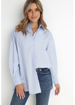 Jasnoniebieska Koszula Doriemara ze sklepu Born2be Odzież w kategorii Koszule damskie - zdjęcie 172030301