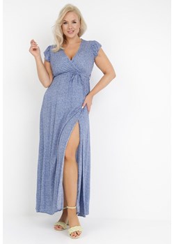 Niebieska Sukienka Jophiel ze sklepu Born2be Odzież w kategorii Sukienki - zdjęcie 172030471