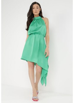 Zielona Sukienka Parthine ze sklepu Born2be Odzież w kategorii Sukienki - zdjęcie 172030731