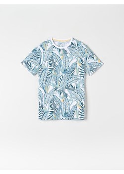 Sinsay - Koszulka z nadrukiem - biały ze sklepu Sinsay w kategorii T-shirty męskie - zdjęcie 172034261