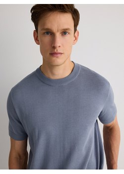 Reserved - Sweter z krótkim rękawem - jasnoniebieski ze sklepu Reserved w kategorii Swetry męskie - zdjęcie 172035911