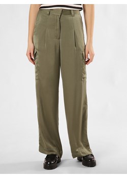 ba&sh Spodnie - Cary Kobiety khaki jednolity ze sklepu vangraaf w kategorii Spodnie damskie - zdjęcie 172046151