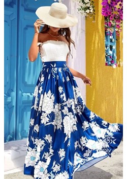 Spódnica LOREMONA BLUE ze sklepu Ivet Shop w kategorii Spódnice - zdjęcie 172047862