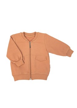 Bawełniana bluza rozpinana w kolorze pomarańczowym ze sklepu 5.10.15 w kategorii Bluzy i swetry - zdjęcie 172048333
