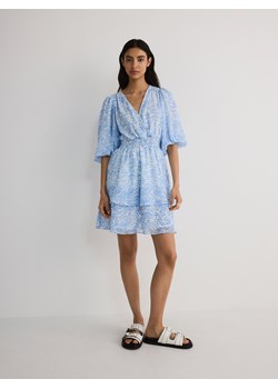 Reserved - Sukienka mini we wzory - wielobarwny ze sklepu Reserved w kategorii Sukienki - zdjęcie 172049912