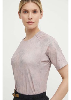 Picture t-shirt sportowy Ice Flow Print kolor różowy WTS546 ze sklepu ANSWEAR.com w kategorii Bluzki damskie - zdjęcie 172051291