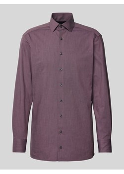 Koszula biznesowa o kroju modern fit z tkanym wzorem ze sklepu Peek&Cloppenburg  w kategorii Koszule męskie - zdjęcie 172052733