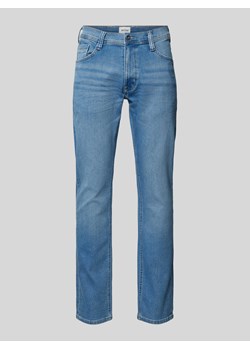 Jeansy o kroju slim fit z 5 kieszeniami model ‘OREGON’ ze sklepu Peek&Cloppenburg  w kategorii Jeansy męskie - zdjęcie 172052764