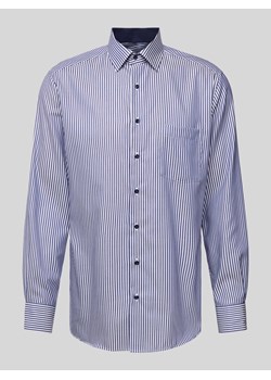 Koszula biznesowa o kroju modern fit w paski ze sklepu Peek&Cloppenburg  w kategorii Koszule męskie - zdjęcie 172052791