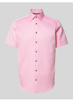 Koszula biznesowa o kroju regular fit z rękawem o dł. 1/2 ze sklepu Peek&Cloppenburg  w kategorii Koszule męskie - zdjęcie 172052823
