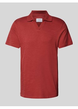 Koszulka polo o kroju regular fit z dekoltem w serek ze sklepu Peek&Cloppenburg  w kategorii T-shirty męskie - zdjęcie 172052981