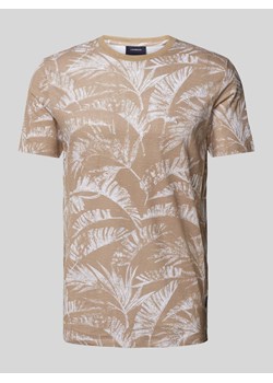 T-shirt ze wzorem na całej powierzchni model ‘Slub’ ze sklepu Peek&Cloppenburg  w kategorii T-shirty męskie - zdjęcie 172053054