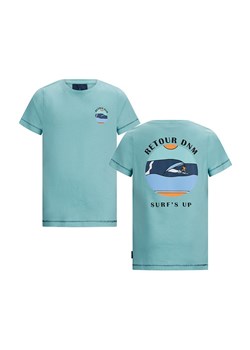 Retour Koszulka &quot;Chris&quot; w kolorze turkusowym ze sklepu Limango Polska w kategorii T-shirty chłopięce - zdjęcie 172053351