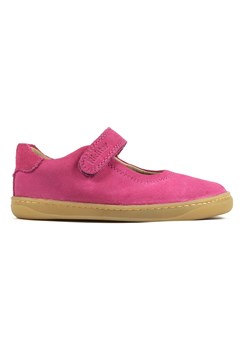 Richter Shoes Skórzane buty w kolorze różowym do chodzenia na boso ze sklepu Limango Polska w kategorii Balerinki dziecięce - zdjęcie 172053462