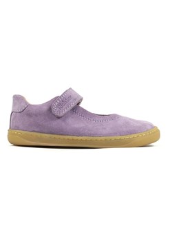 Richter Shoes Skórzane buty w kolorze fioletowym do chodzenia na boso ze sklepu Limango Polska w kategorii Balerinki dziecięce - zdjęcie 172053480