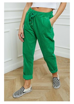 Joséfine Spodnie dresowe &quot;Zora&quot; w kolorze zielonym ze sklepu Limango Polska w kategorii Spodnie damskie - zdjęcie 172053582