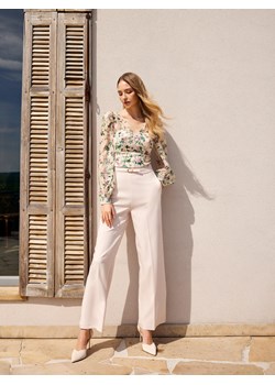 Mohito - Eleganckie spodnie - beżowy ze sklepu Mohito w kategorii Spodnie damskie - zdjęcie 172054330