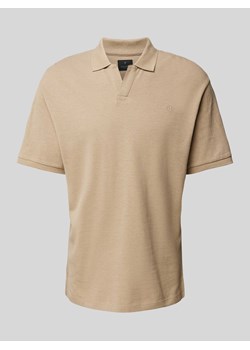 Koszulka polo z prążkowanymi zakończeniami rękawów model ‘BLADON’ ze sklepu Peek&Cloppenburg  w kategorii T-shirty męskie - zdjęcie 172057054