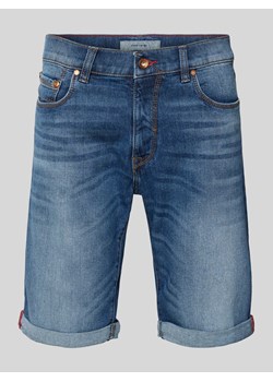 Szorty jeansowe z wpuszczanymi kieszeniami model ‘Lyon’ ze sklepu Peek&Cloppenburg  w kategorii Spodenki męskie - zdjęcie 172057130