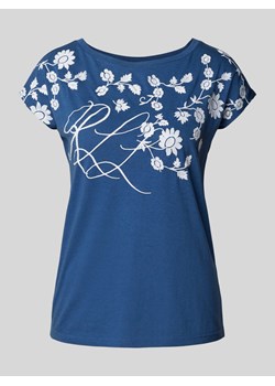 T-shirt z kwiatowym wzorem model ‘GRIETA’ ze sklepu Peek&Cloppenburg  w kategorii Bluzki damskie - zdjęcie 172057141