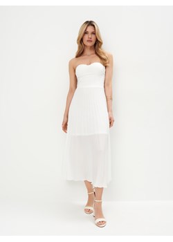 Mohito - Sukienka midi - biały ze sklepu Mohito w kategorii Sukienki - zdjęcie 172057712
