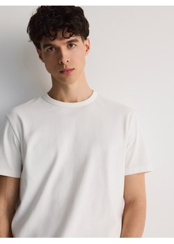 Reserved - T-shirt comfort fit - złamana biel ze sklepu Reserved w kategorii T-shirty męskie - zdjęcie 172058530