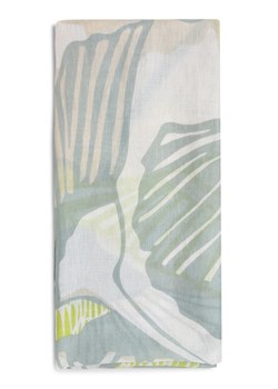 Opus Damski szalik z lnem - Azori Kobiety len miętowy wzorzysty ze sklepu vangraaf w kategorii Szaliki i chusty damskie - zdjęcie 172058682