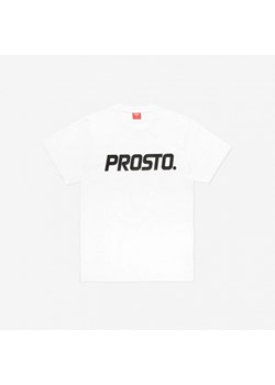 Męski t-shirt z nadrukiem Prosto Biglog - biały ze sklepu Sportstylestory.com w kategorii T-shirty męskie - zdjęcie 172059624