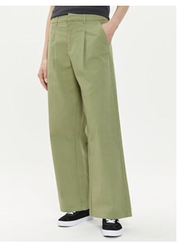 ONLY Spodnie materiałowe Stella 15311377 Zielony Regular Fit ze sklepu MODIVO w kategorii Spodnie damskie - zdjęcie 172060711