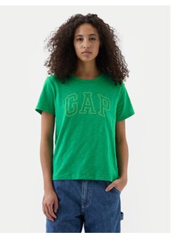 Gap T-Shirt 871344-04 Zielony Regular Fit ze sklepu MODIVO w kategorii Bluzki damskie - zdjęcie 172060782
