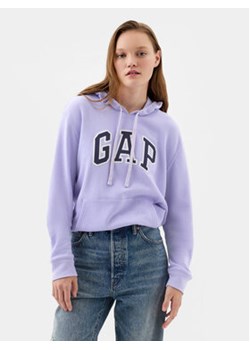 Gap Bluza 870537-03 Fioletowy Regular Fit ze sklepu MODIVO w kategorii Bluzy damskie - zdjęcie 172060830