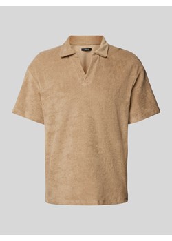 Koszulka polo z froty model ‘TERRY’ ze sklepu Peek&Cloppenburg  w kategorii T-shirty męskie - zdjęcie 172064172