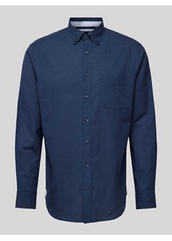 Koszula casualowa z kołnierzykiem typu button down i wzorem w paski ze sklepu Peek&Cloppenburg  w kategorii Koszule męskie - zdjęcie 172064174