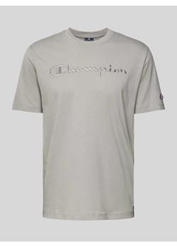 T-shirt z wyhaftowanym logo ze sklepu Peek&Cloppenburg  w kategorii T-shirty męskie - zdjęcie 172064290