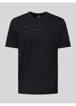 T-shirt z wyhaftowanym logo ze sklepu Peek&Cloppenburg  w kategorii T-shirty męskie - zdjęcie 172064321