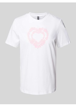 T-shirt z nadrukowanym motywem ze sklepu Peek&Cloppenburg  w kategorii Bluzki damskie - zdjęcie 172064350