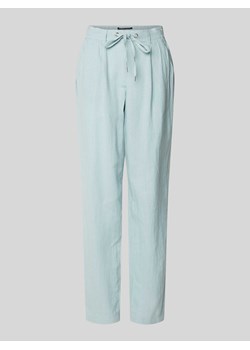 Spodnie materiałowe z elastycznym pasem ze sklepu Peek&Cloppenburg  w kategorii Spodnie damskie - zdjęcie 172064402