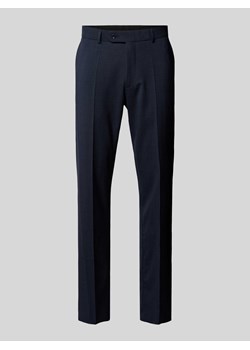Spodnie do garnituru o kroju regular fit z kantami ze sklepu Peek&Cloppenburg  w kategorii Spodnie męskie - zdjęcie 172064411
