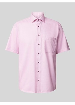 Koszula biznesowa o kroju comfort fit z kieszenią na piersi ze sklepu Peek&Cloppenburg  w kategorii Koszule męskie - zdjęcie 172064491