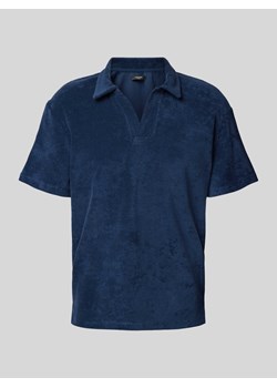 Koszulka polo z froty model ‘TERRY’ ze sklepu Peek&Cloppenburg  w kategorii T-shirty męskie - zdjęcie 172064493